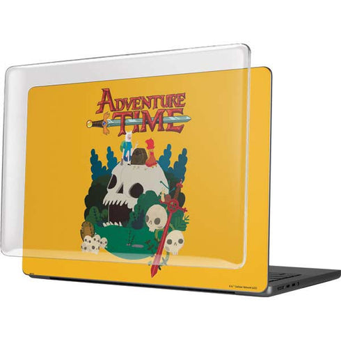 Adult Swim Adventure Time Cave Of Skulls MacBook Pro 14in (2021-24) Case plus Skin